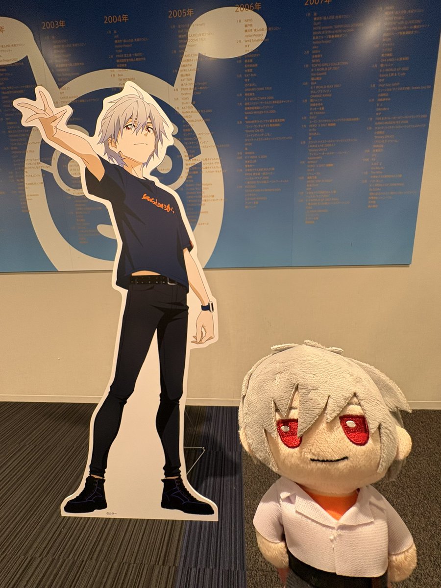 エヴァフェス 会場内でカヲルくん発見