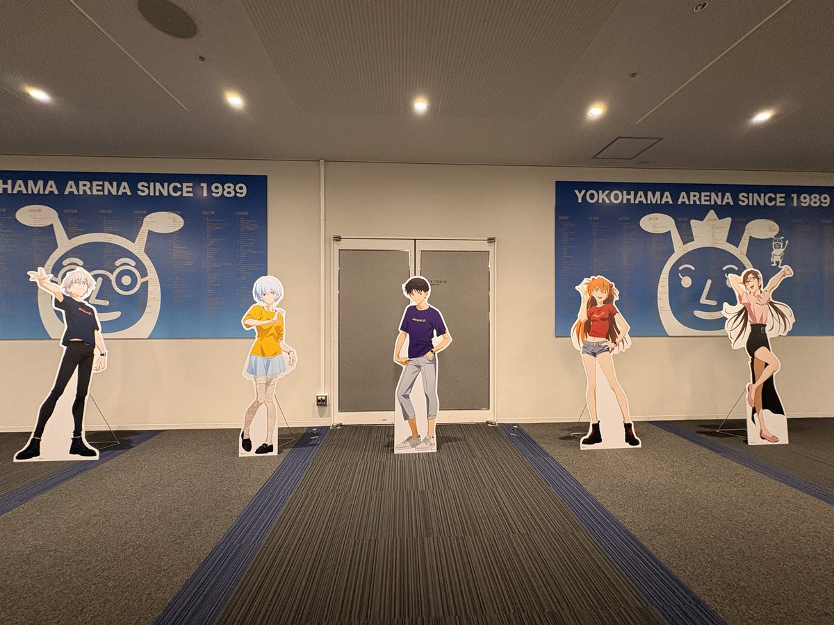 エヴァフェス 会場内でカヲルくん発見