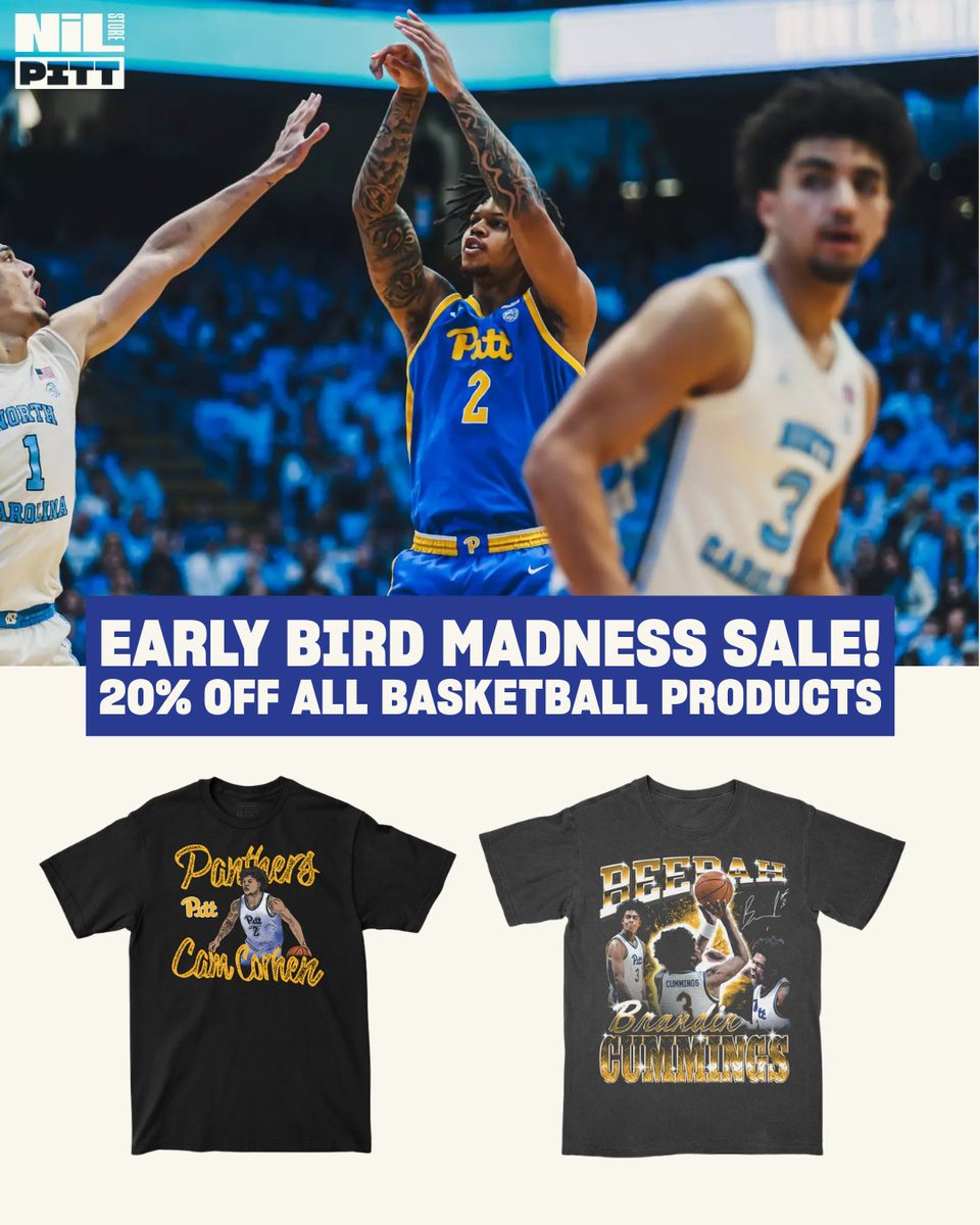 NIL Store for Pitt Athletes tweet media