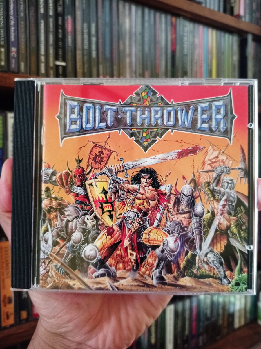 XIBILXIC's tweet photo. 🤘😲🤘 #AhoraTocando Warmaster, la poderosa pared de sonido creada por #BoltThrower 🇬🇧 en 1991 para la guerra, 🤔 y asombro de todos incluído Karl Willetts 🤨 @memoriamUK 🇬🇧 #DeathMetal #oldschool #Warmaster #Cenotaph #FlashbackFriday https://t.co/AtqtgmoG4p