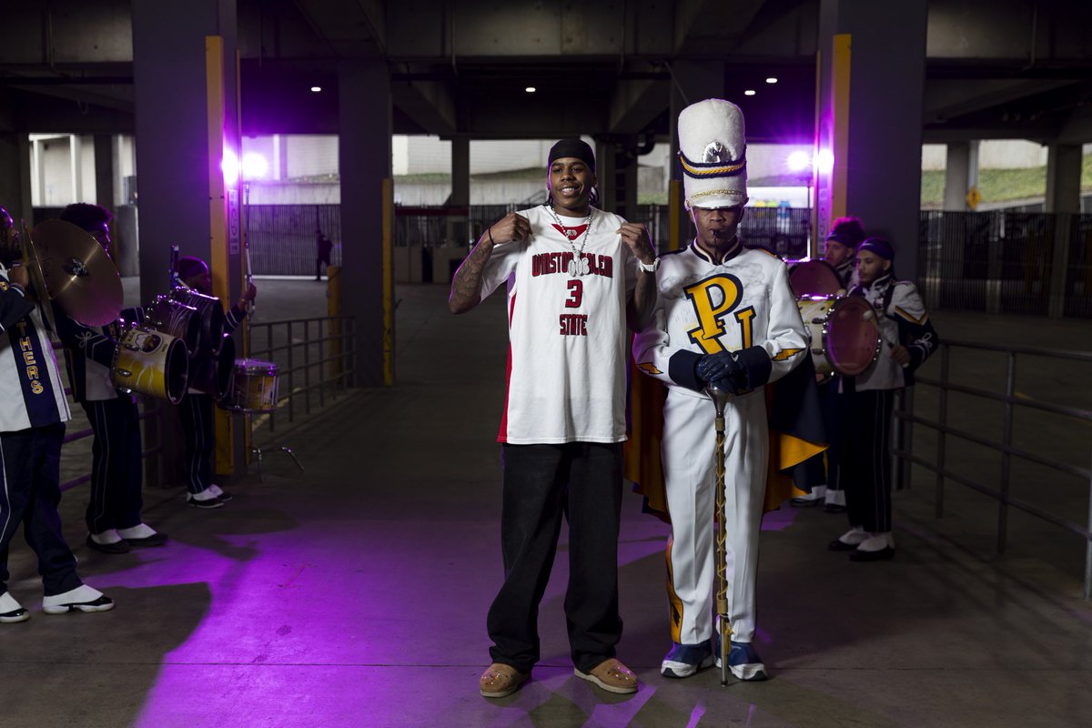trailblazers's tweet photo. it’s HBCU to the Pros night 🗣️

@alaskaair | #ripcityrunsdeep https://t.co/f2VYHFWTb5