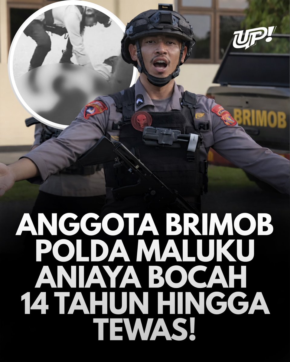 Anggota Brimob Polda Maluku aniaya bocah 14 tahun hingga tewas usai melaksanakan salat Subuh! 

portal-islam.id/anggota-brimob…