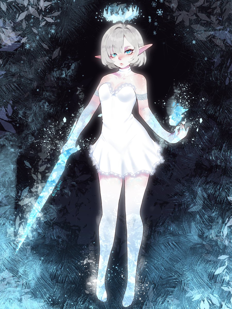 nigamiart's tweet photo. Ice witch queen elf | ADOPT #05

Cold stare from the ice queen https://t.co/TTirvtTwCE