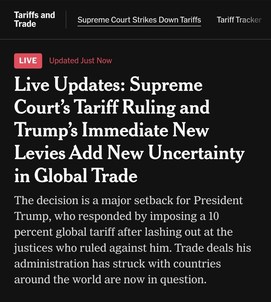 We live on the dumbest timeline.