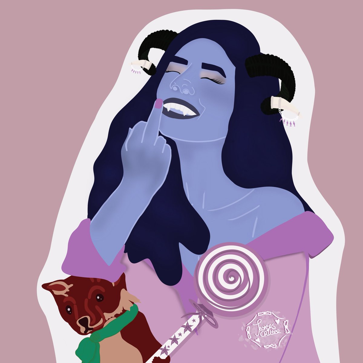 jesterscritter's tweet image. Little Jester doodle to get back into creative part of my mind 😊🩷 #criticalrolefanart #criticalrole