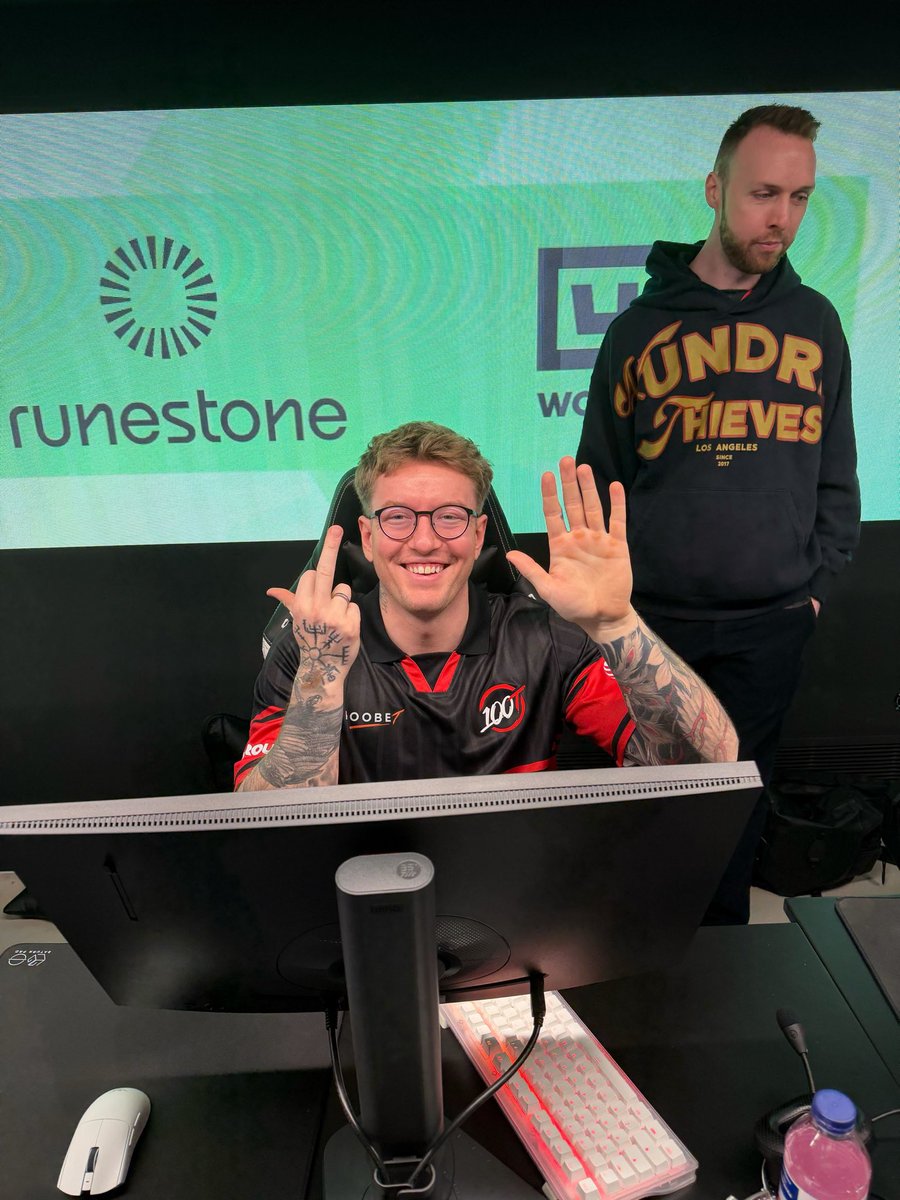 100 Thieves Roobet Counter-Strike tweet media