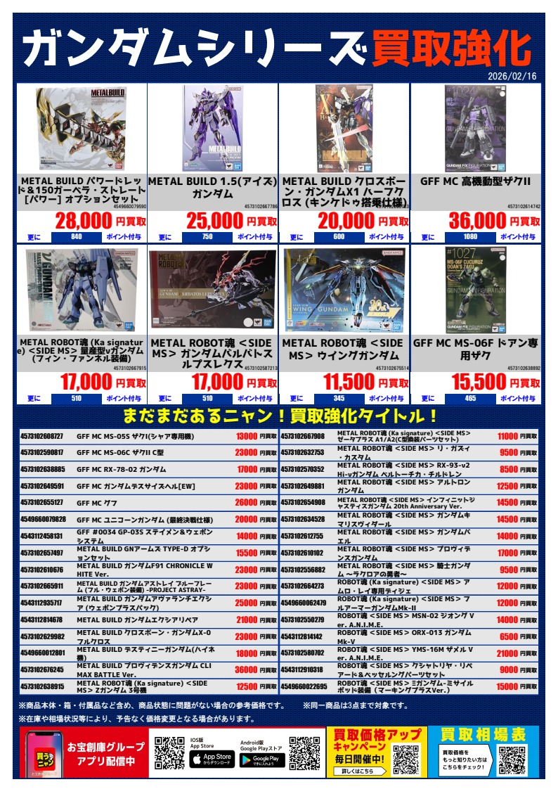 ガンダムシリーズ】 各種フィギュア 🥳絶賛販売中🥳 もちろん 買取もお