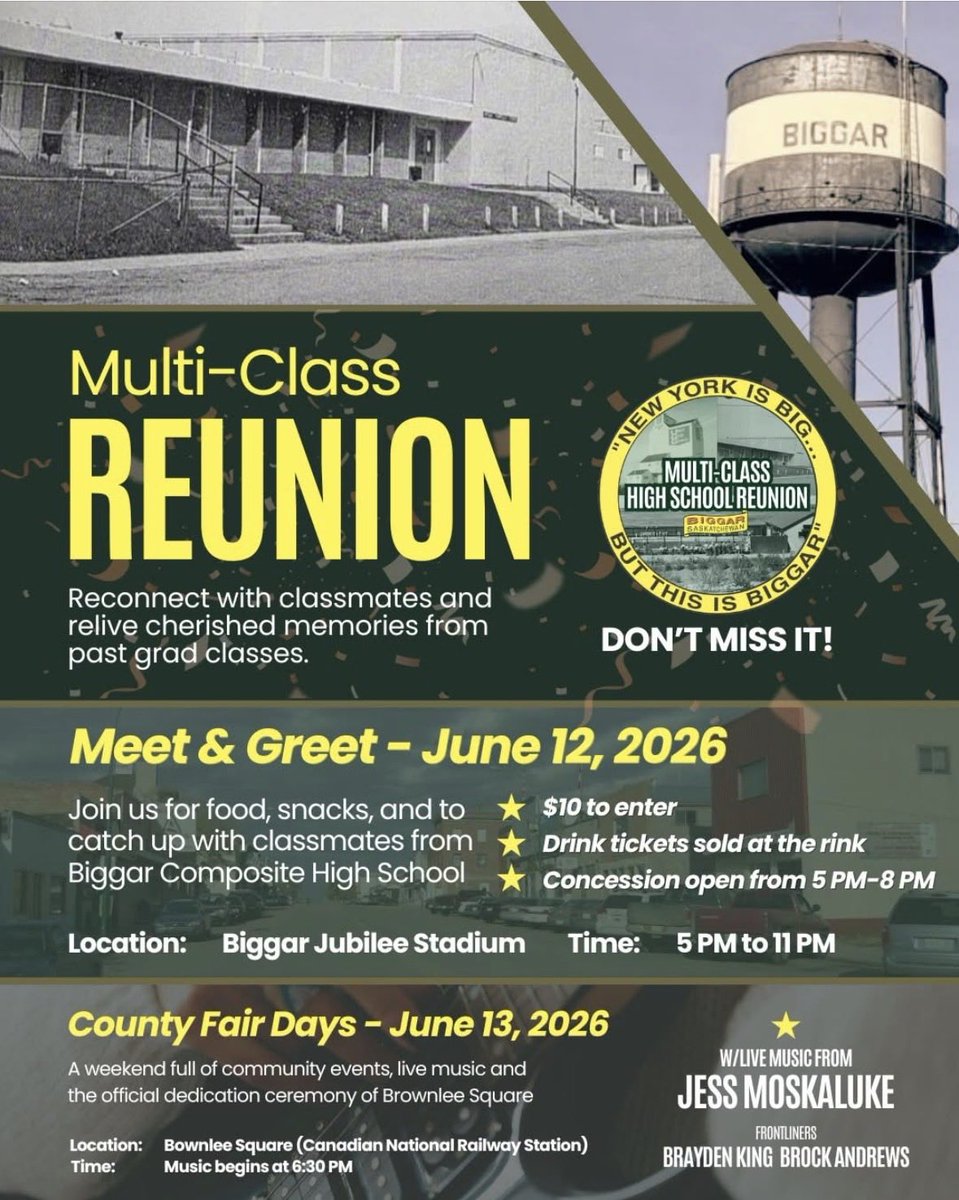 ATTENTION: All former students. It’s going to be a great weekend!          #abetterBiggar