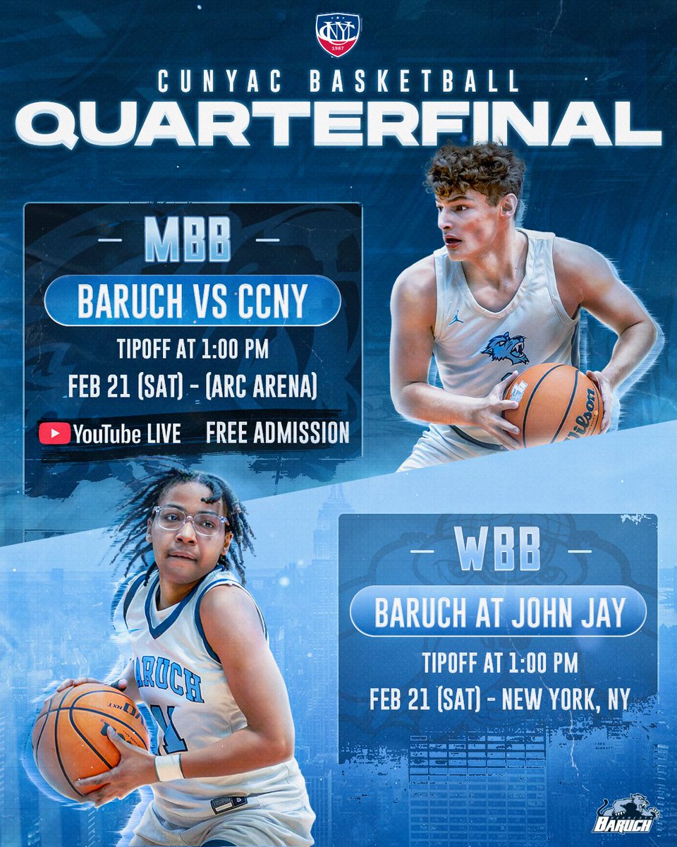 Baruch College Athletics tweet media