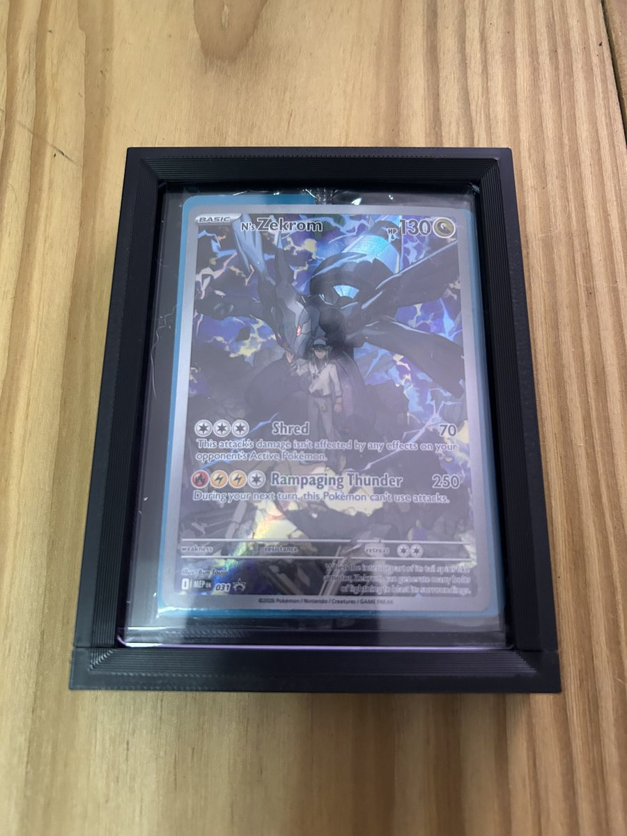 LegitSpit420's tweet photo. Happy #AscendedHeroes release day! Check out this 3d printable display frame/guard to protect your #Pokemon Elite Trainer Box #promo!
File is on #MakerWorld 
https://t.co/WSM3XBEl6I https://t.co/YXjESvaDDK