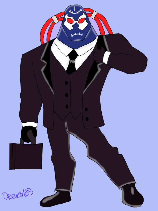 3xp3luca's tweet photo. #bane version #kitemanhellyeah #dccomics #fanart https://t.co/lGyDO8u7ET