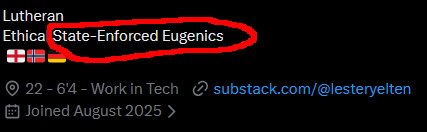gamerchad37's tweet photo. @Les7230 @HugeBigGuy1234 @Disinfo_Tracker Is that why you're projecting your obsessive transphobia all over the internet for no reason? Either way, professionals don't post unhinged bullshit like THIS on their bio... So I'll say it one more time. GET. A. JOB. https://t.co/az48kkWEbr