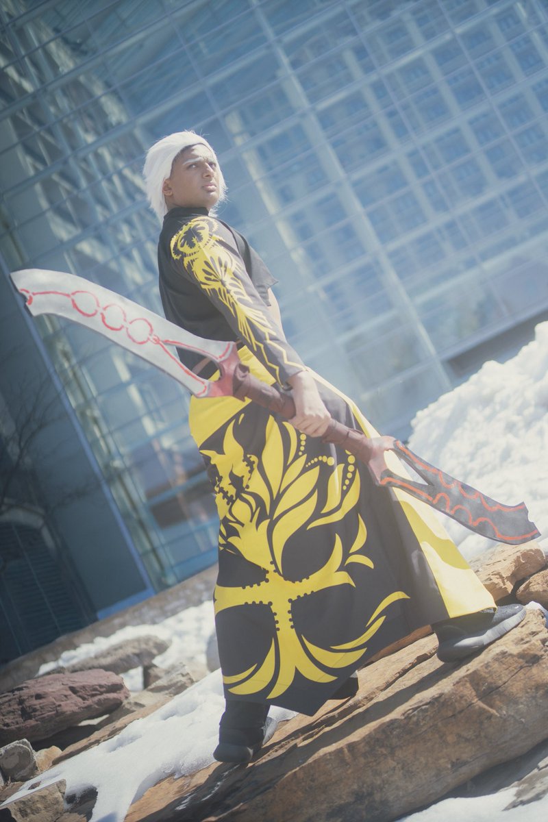 Mist0_madd's tweet photo. Coming back onto Twitter to showcase my cool Emiya Alter Cosplay I made #fate #fategrandorder #emiya #emiyaalter #typemoon #cosplay https://t.co/gZBmtfIC0R