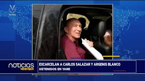 MiguelContigo's tweet photo. LIBERADO CARLOS RAMÓN SALAZAR

El ingeniero margariteño pasó dos años preso sencillamente por grabar a Alex Saab en un centro comercial de Margarita. 
Ironías de la vida, hoy el preso es Saab... https://t.co/hAvPJegwqN