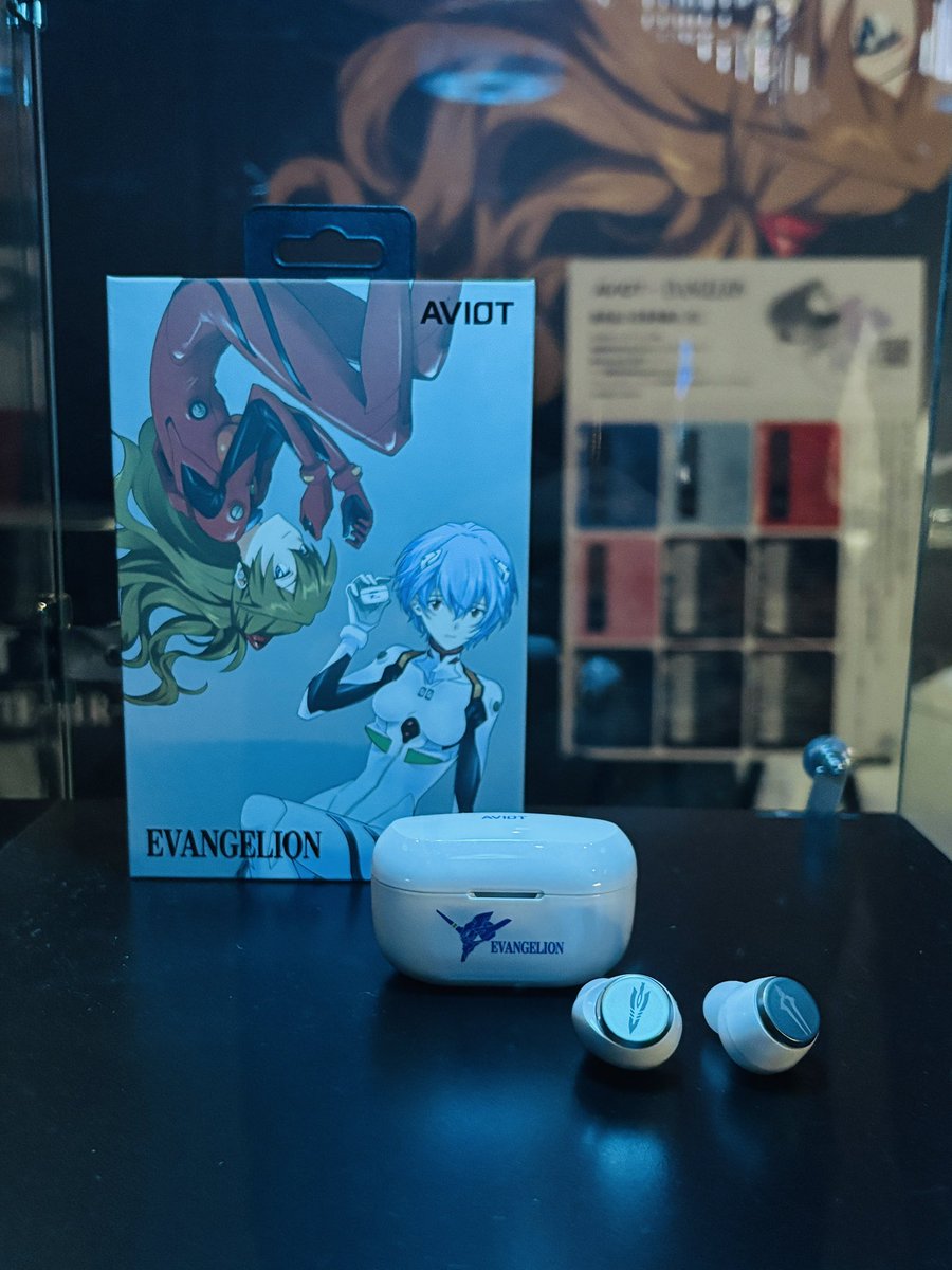 AVIOT×EVAコラボイヤフォン AVIOT】AVIOT ×『エヴァンゲリオン』コラボ完全ワイヤレスイヤホンが