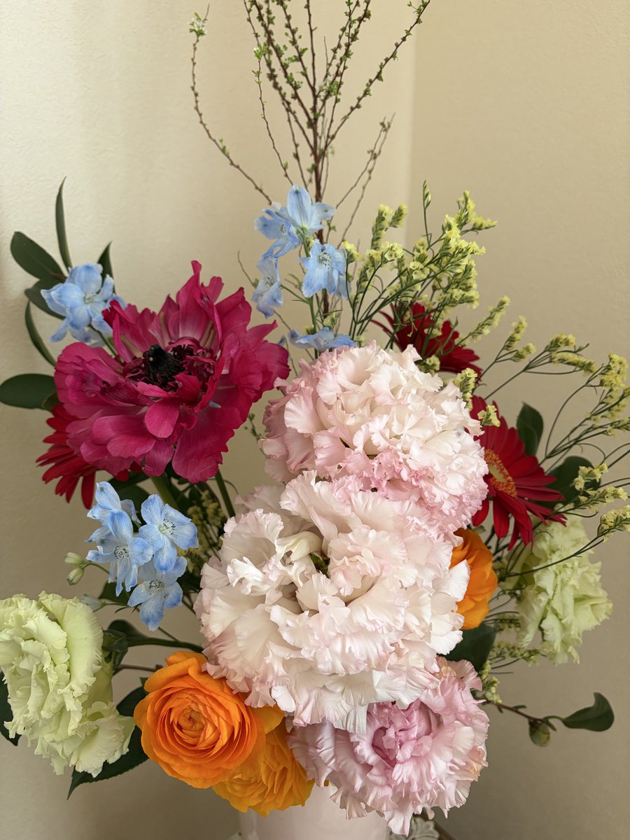 Flowers for a gathering.