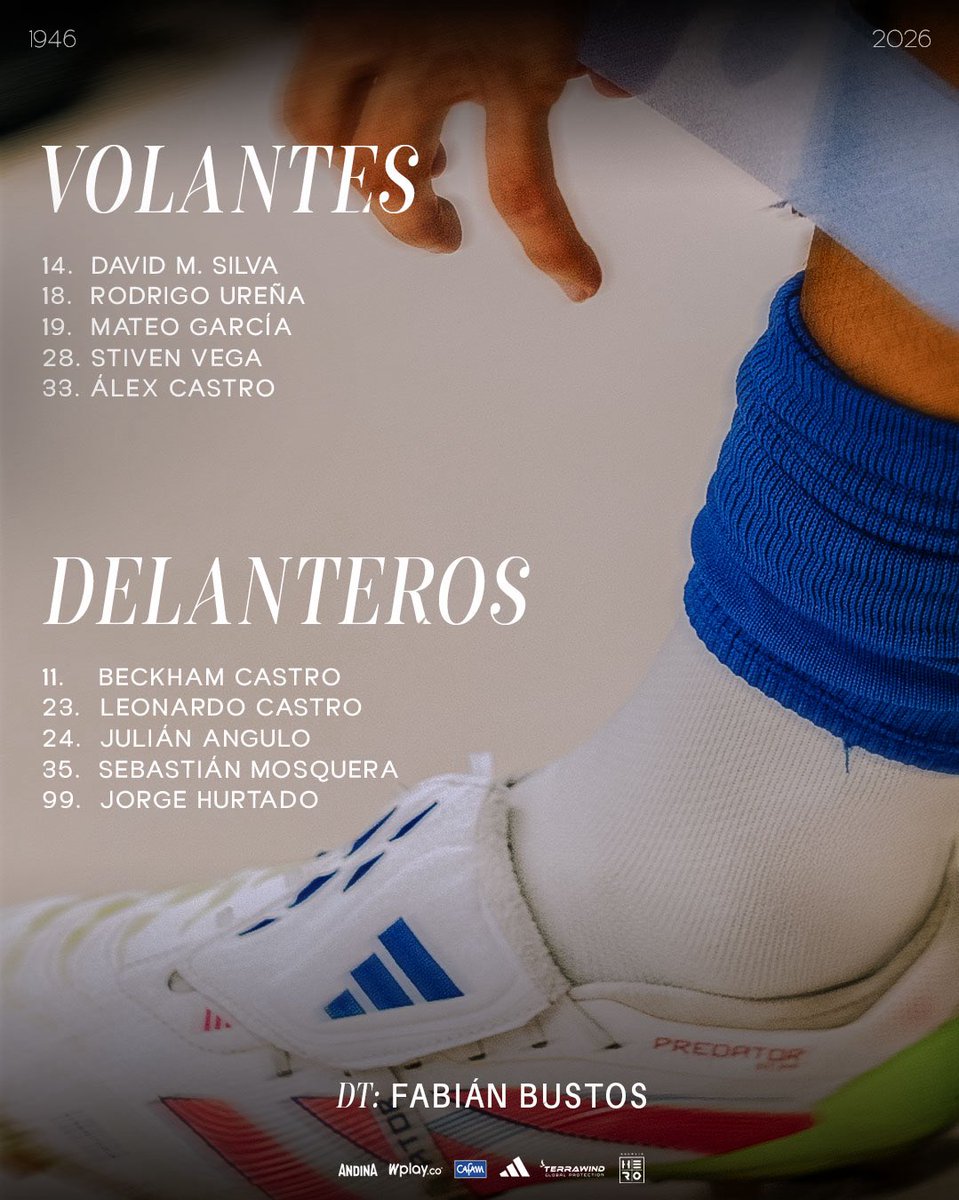 LPEmbajadora's tweet photo. Concentrados 🆚 Inter:

Ingresa ✅:
#Silva 
#BeckhamCastro 

NO Concentra ❌: 

#Falcao (lesión)
#Contreras 🇦🇷 (lesión) https://t.co/W91OIDV2G0