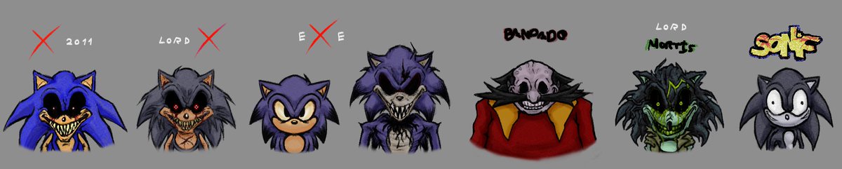 MissEvahPony's tweet image. RT @slima11ng: EXE HEADS

#sonicexe #takeabreather #briangriffinplush #theycalledmesonic #sonicroleplayclub