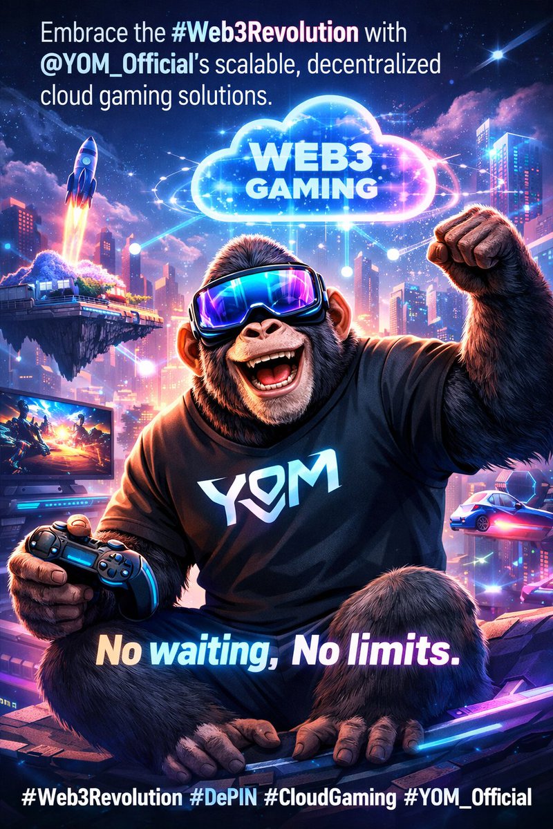 diggahi207037's tweet photo. Performance is the backbone of cloud gaming.
@YOM_Official is engineering decentralized networks that reduce latency and increase reliability worldwide.
#GameInfra #DigitalInfrastructure #FutureNetworks https://t.co/cRU0DcDONH