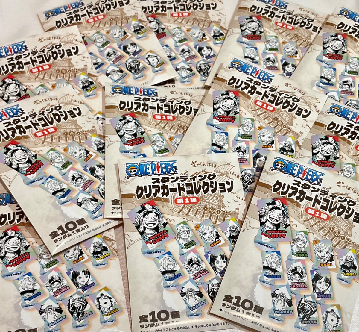 オススメ商品】原画商品 『ONE PIECE』スタンディングクリアカード