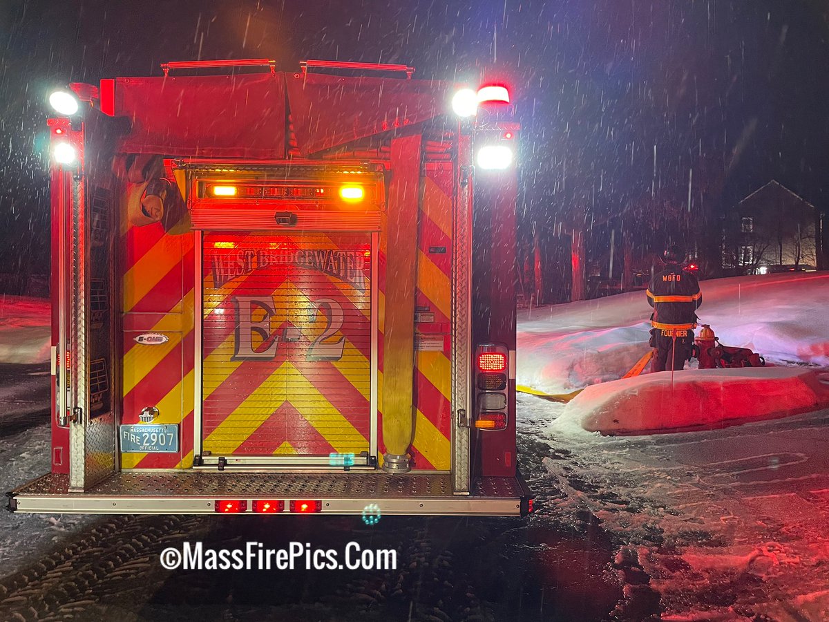 WF East Bridgewater Ma. 49 Captains Way. Fire in basement of a large 2 story wood frame house. (1) line stretched. 
Mutual aid to scene was Whitman Engine-243/Car-240, West Bridgewater Engine-2/C-1 with Bridgewater Fire providing station coverage. Friday night around 18:03hrs (2)