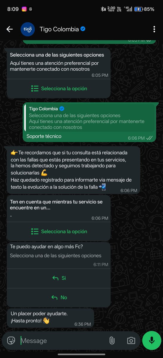 farikinho's tweet photo. Ser cliente de @Tigo_Colombia es la odisea más grande del mundo, es para masoquistas, voy para 4 días sin internet y no contestan, por todos los canales de atención te ponen lo mismo y nadie da razón, te dan un número de radicado que cuando lo vas a revisas no existe https://t.co/QvghqZD8hH