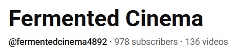 2025 was a busy year with work and family, but videos were still slowly released, and subscribers grew a modest 100. Currently at 978... just 22 more for 1000! Help the best channel you haven't discovered yet! youtube.com/@fermentedcine…  #youtube #subscribe #cinema #animation #noAI