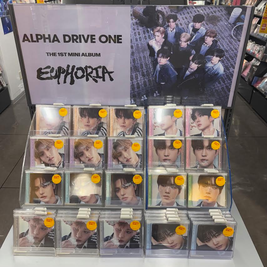 ALPHA DRIVE ONE】 THE 1ST MINI ALBUM 『EUPHORIA』JEWEL CASE Ver
