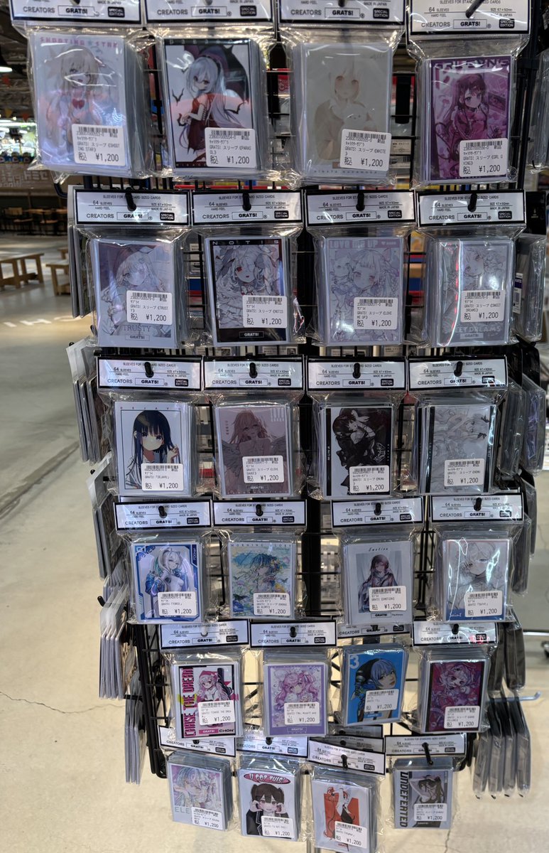 ✨✨✨ #GRATS 入荷しました✨✨✨ 大人気のGRATS！スリーブ新作入荷