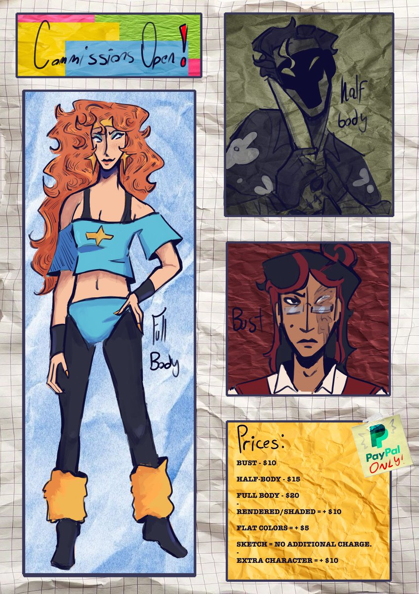 chrisspacehere's tweet photo. hey guys!!!! I'm officially opening comissions!!! If you are interested/have any questions please dm me and I'll reach out as soon as possible https://t.co/3Uwap1Ui8I