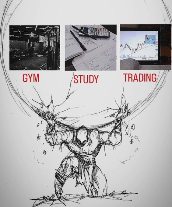 GYM  ➤  STUDY  ➤  TRADE
                  REPEAT!

Discipline isn’t motivation.
              It’s a routine.