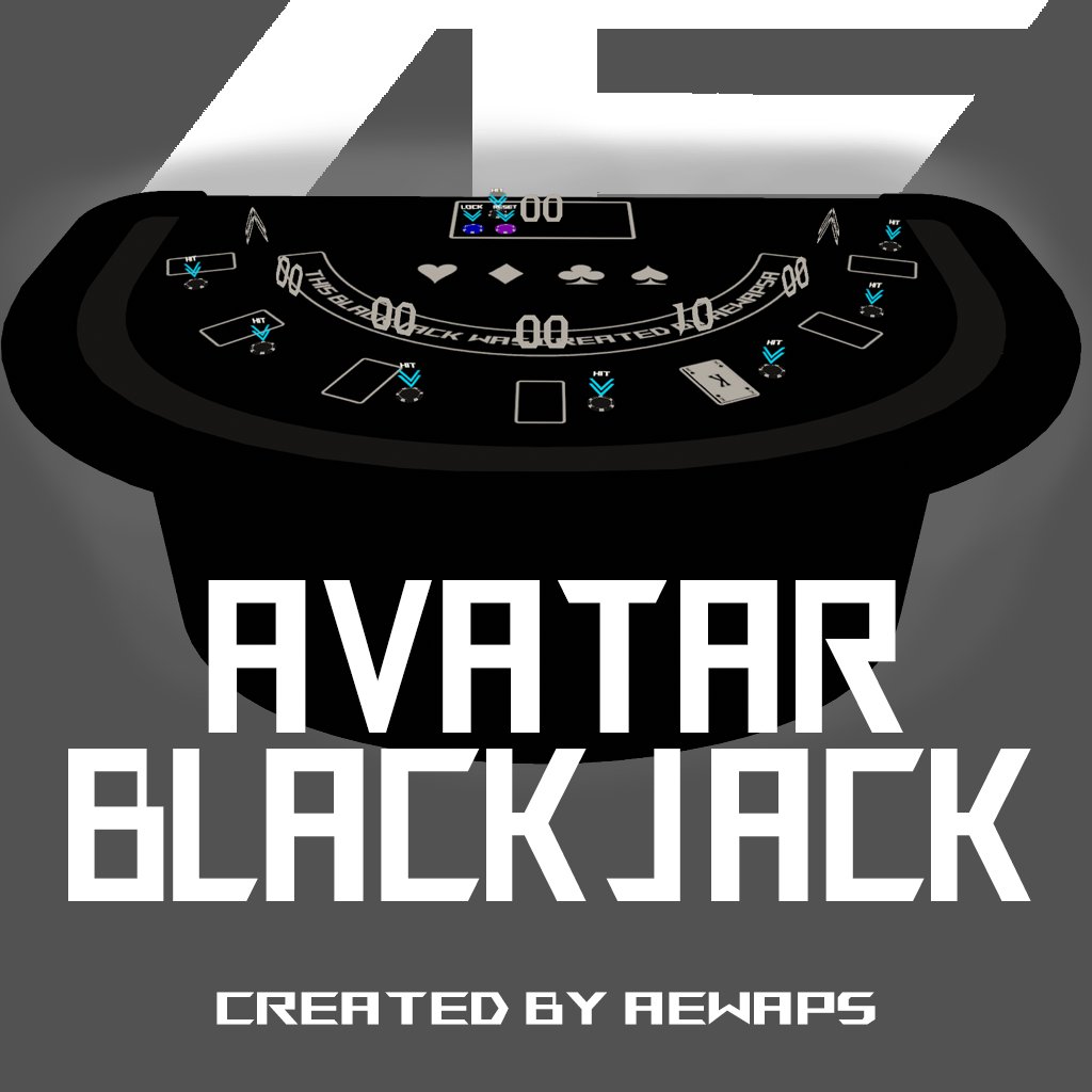 🎁プレゼントキャンペーン開催🎁
アバターギミックだけで動作する！！
「アバターブラックジャック」を抽選で10名様にプレゼント！

📌参加方法
①フォロー
②リツイート
③「参加！」とコメント

#VRChat #プレゼントキャンペーン