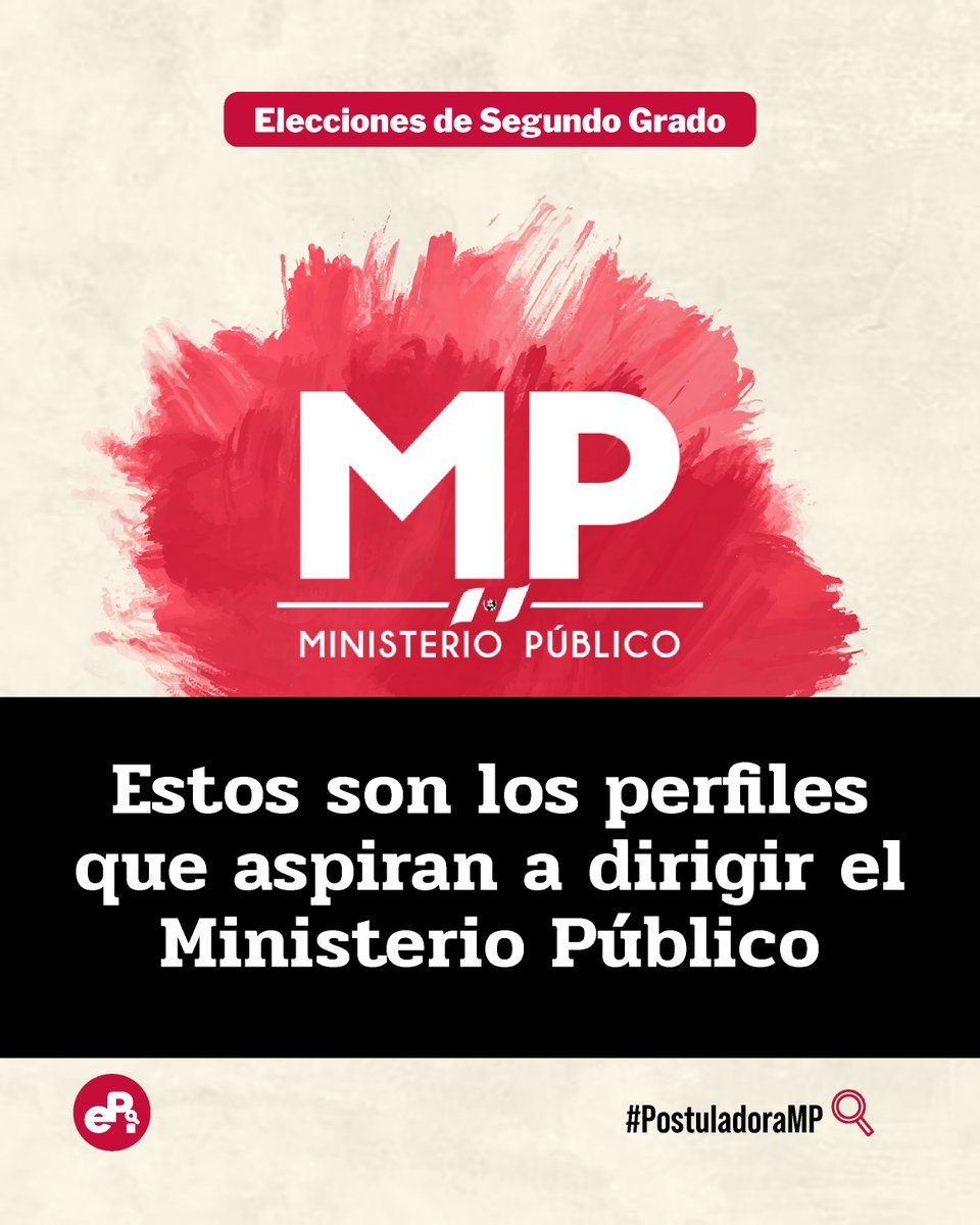 eP_investiga's tweet image. #PostuladoraMP | Conoce el listado de aspirantes a Fiscal General que se presentaron ante la Comisión de Postulación. Seis integrarán la nómina final que recibirá el presidente Bernardo Arévalo para designar al próximo jefe del MP.