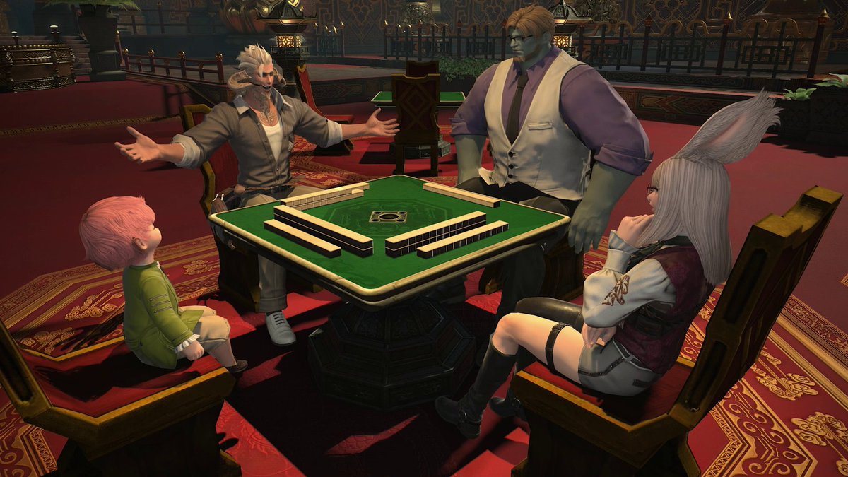 【FF14】「無料の麻雀ゲーム」新春ドマ式麻雀大会2026開催