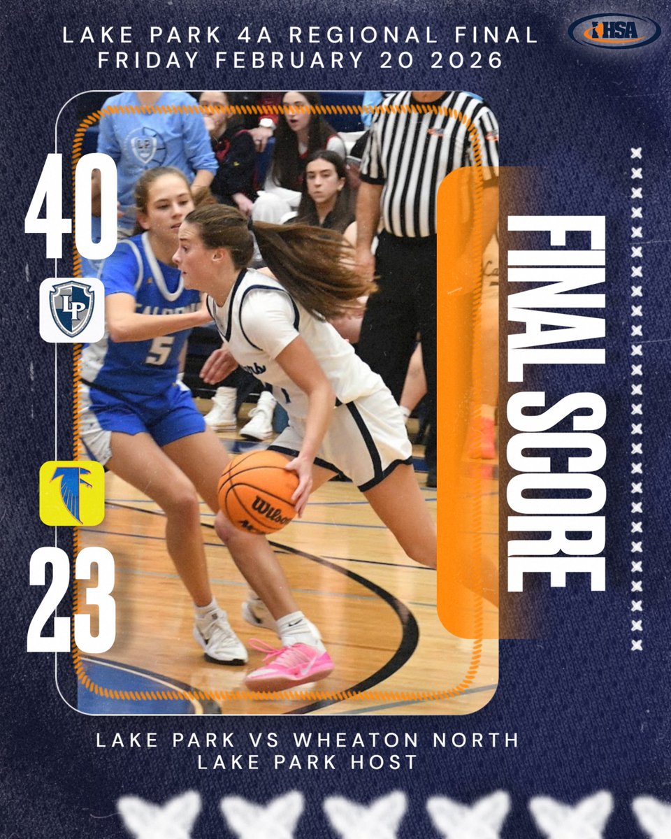 LPAthleticDept's tweet image. FINAL

Lake Park Girls Basketball 4A #IHSA Regional 

Lancers advance to Bartlett Sectional semifinal Tuesday February 24 to face DuKane Conference rival St. Charles East at 7:00PM @dhpreps @LPLancerBB