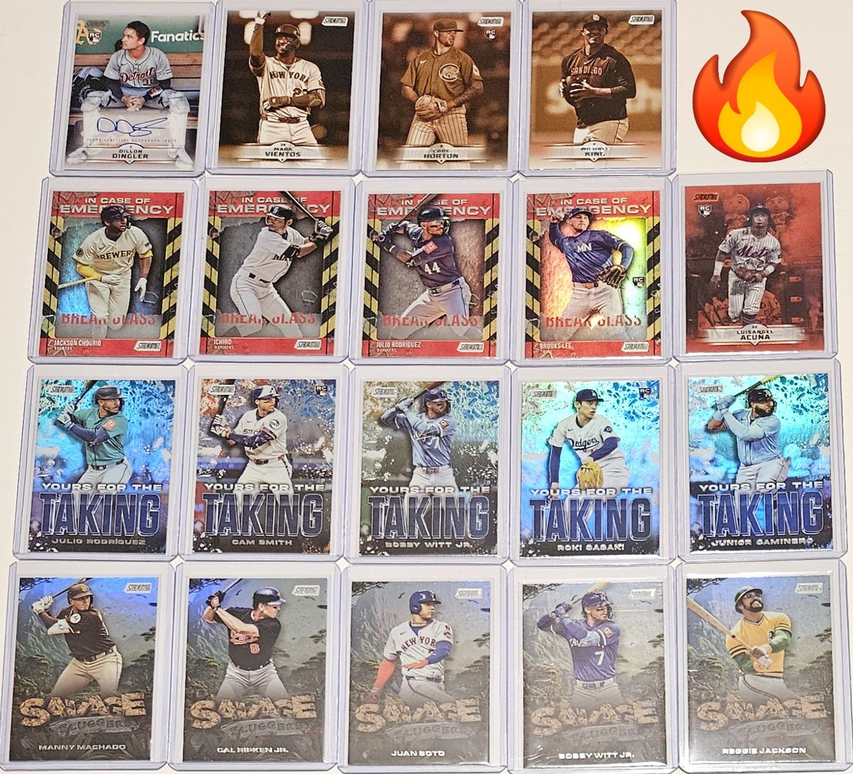 3bangerbreaks's tweet image. #Hits from the 2025 #Topps #Stadium #Club #Baseball #PYT + #Random #Team #Mixer #Box #Break 

#TBBCrew #MLB #TBBReposts #TBBBreakCredit #tradingcards #thehobby