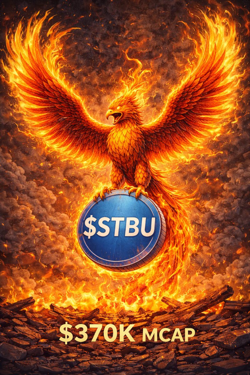 They buried it.
They faded it.
They laughed at it.

$STBU sitting at ~$370K mcap
while holding ~$24M TVL based on <a href="/DefiLlama/">DefiLlama.com</a>

That’s not dead.
That’s compressed.
Phoenix mode activated. 🔥

<a href="/StoboxCompany/">Stobox</a> <a href="/DeyevGene/">Gene Deyev | Stobox</a> <a href="/Defaultplayer13/">Crypto_X100_Hunter</a> <a href="/RWAwatchlist_/">Real World Asset Watchlist</a> <a href="/RWA_xyz/">RWA.xyz</a>
