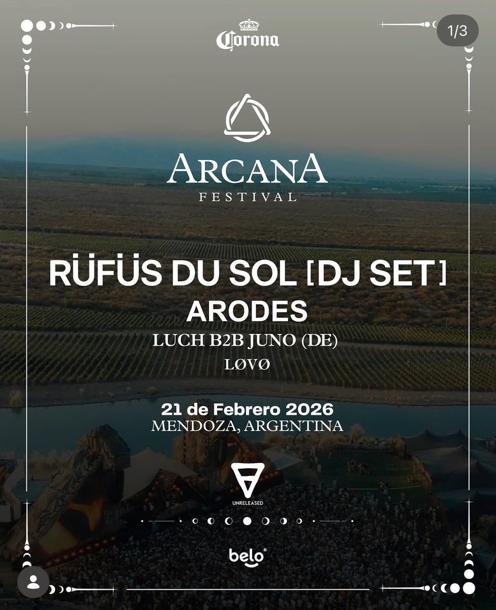 vendo mis entradas de rufus (arcana 2day pass) al precio que las compre preventa 1, no puedo viajar porfi ayudenme difundiendo es mañana