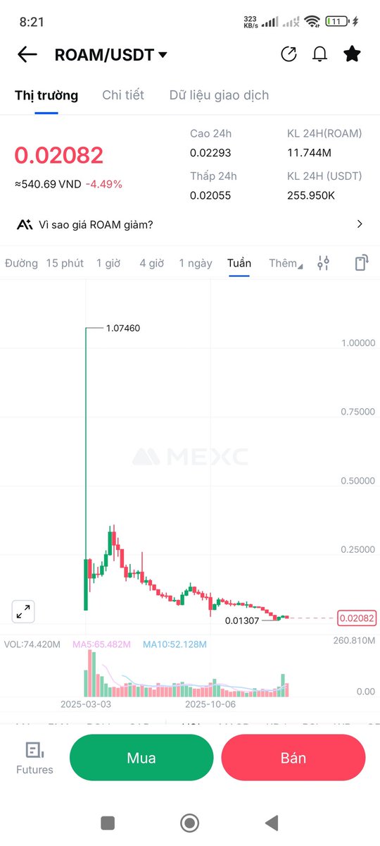 Tri66771508's tweet photo. @WeRoam MEME COIN https://t.co/4Y0oZHzTA5