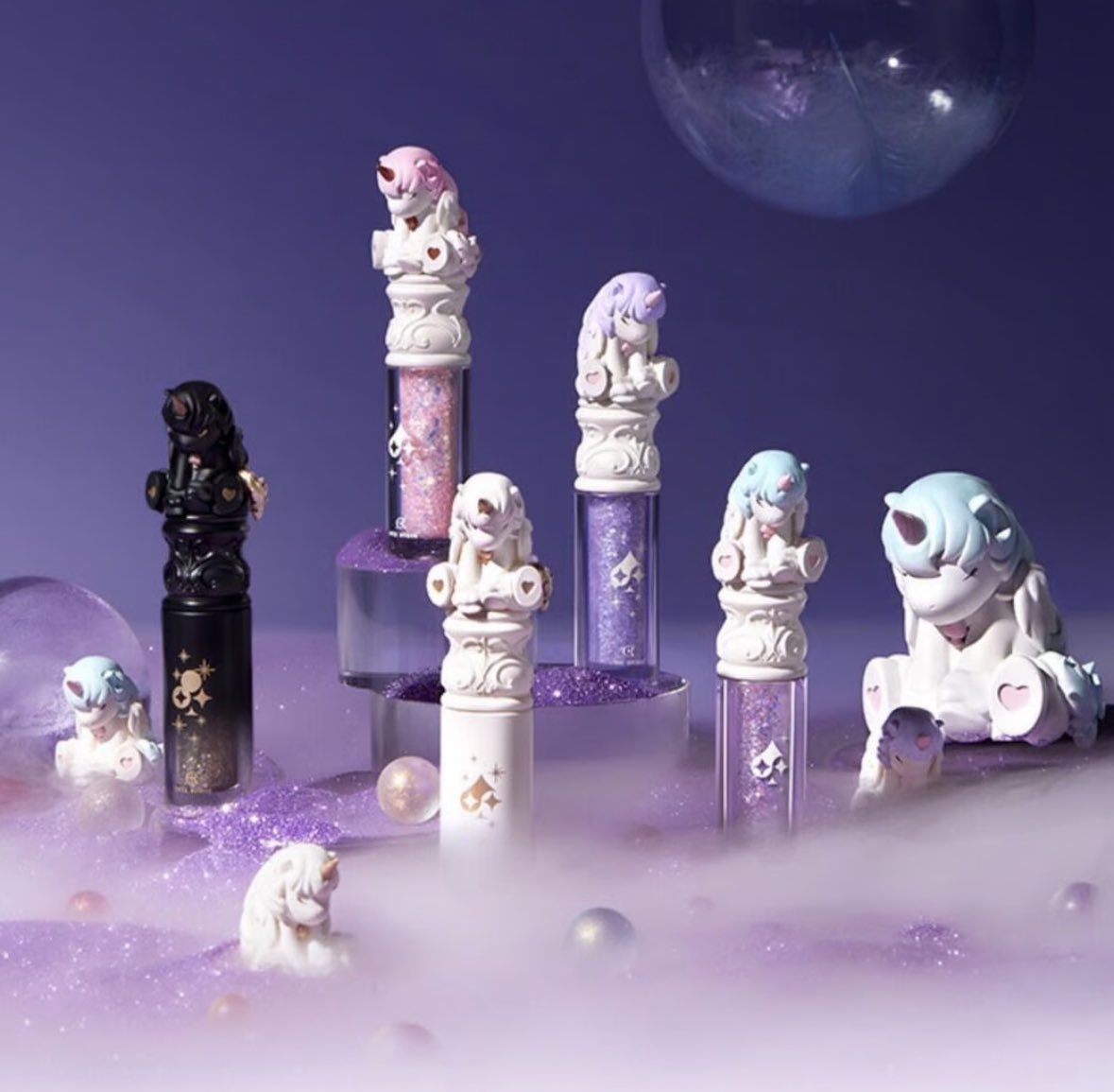 ちなみにｷﾗｯｷﾗのユニコーンも夢かわいい🦄