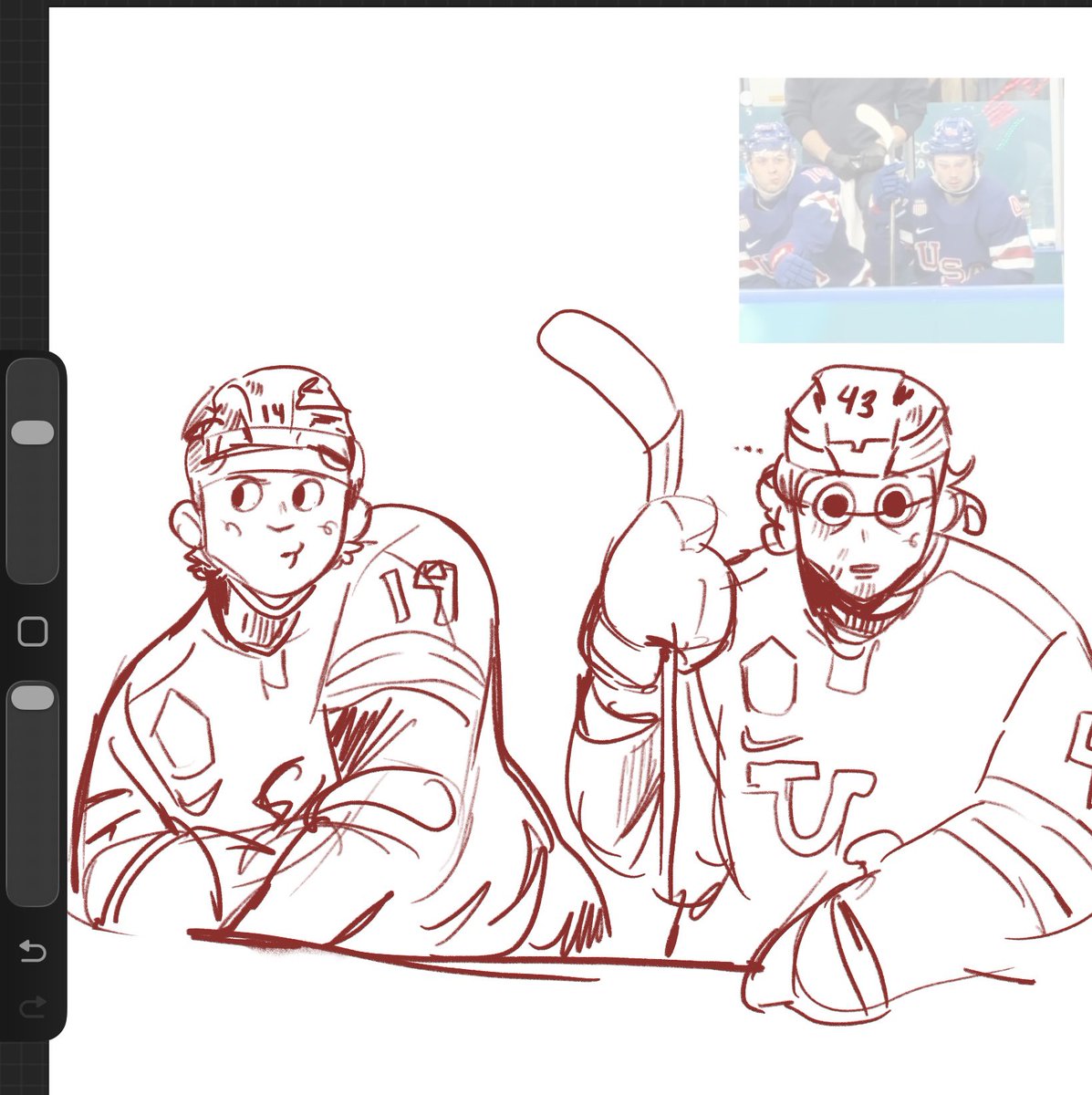 brock: >_>
#brockfaber #quinnhughes