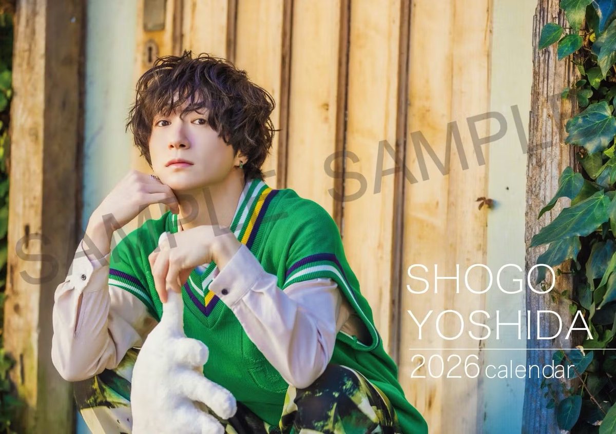 SYOGOYOSHIDAda's tweet photo. 【吉田翔吾オフィシャルファンクラブ 吉田世界からのお知らせ】

吉田翔吾「ねこと吉田のカレンダー2026」 イベント 一般発売のお知らせ https://t.co/qMn2uhNUc9

一般発売が本日からになります！！
こちらも是非にー！！
（12時から発売でして…時間が被っています。本当に申し訳ありません。） https://t.co/WOujWKvnqo