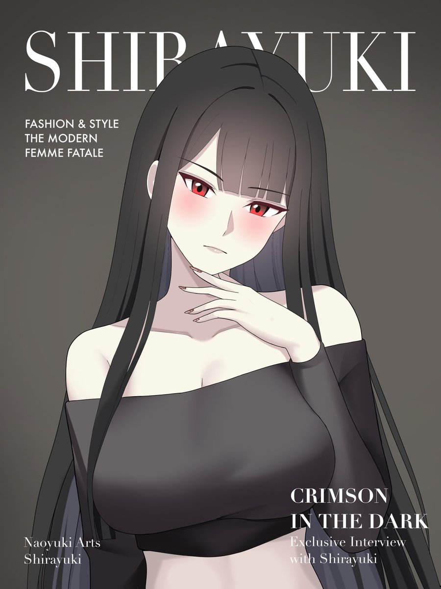 Sakaki X Shirayuki 
slayyy 😭😭😭🖤