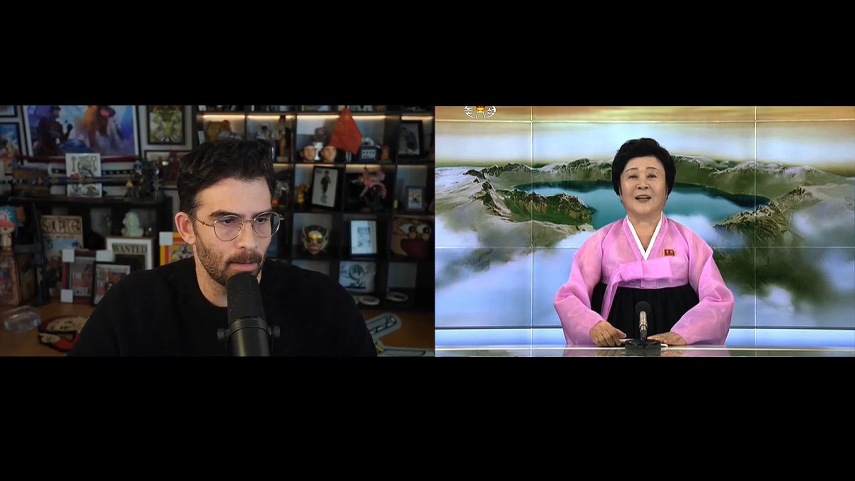 Hasan just had on a North Korean journalist who is living in Pyongyang right now.