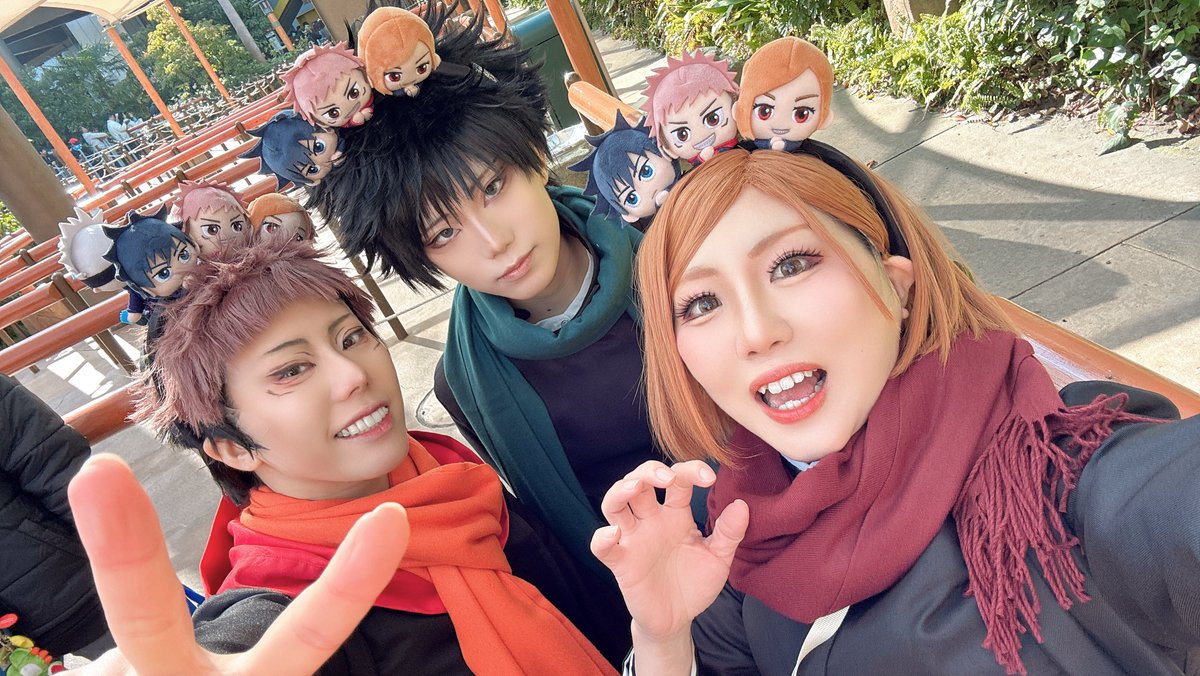 呪術ユニバコラボ〜！！来たぞ‼️
🐯🐺🌹