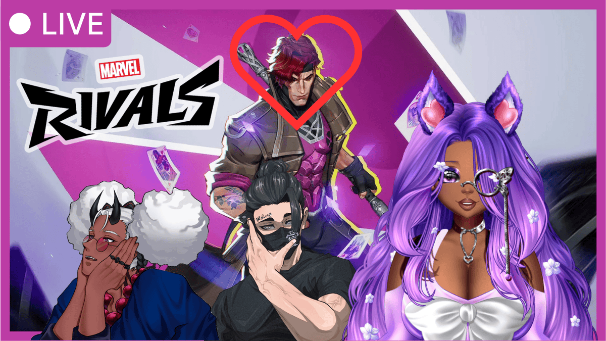 Playing Marvel's Rivals with <a href="/DemonKingSinju/">😈👑Sinju X. Hades👑😈</a> and <a href="/IRehvenge/">ℜ𝔢𝔥𝔳 愛🖤</a> on the purple app!!
Link in bio