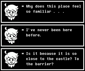 [ * The pink petals fly by . . . The tree  slowly moving its branches as the bird speaking to herself. Leaning on the hard stone. Eyes on the castle. ]