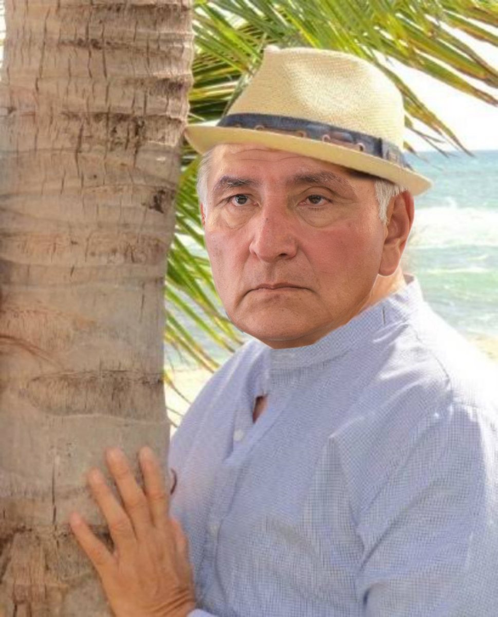Adán Augusto viendo como Andrea Chávez anuncia su embarazo...