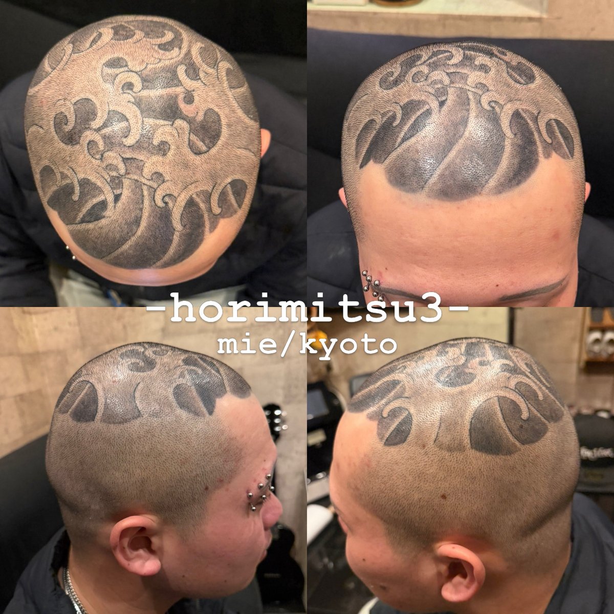 work‼️-horimitsu3-
#horimitsu3
#三重タトゥー
#京都タトゥー
#頭刺青
#headtattoo
#良い勉強させて頂きました
#彫満一門三代目彫満