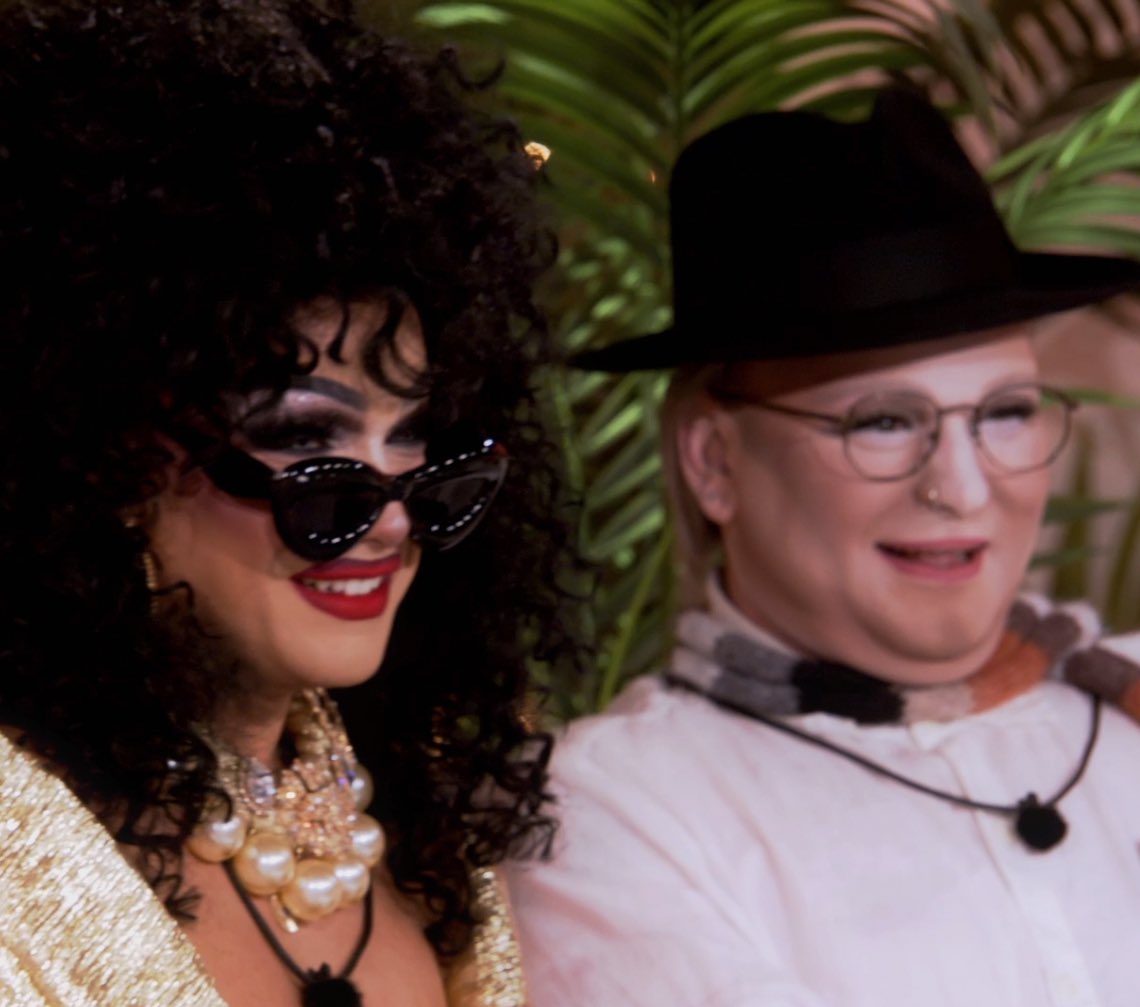 joeynolfi's tweet photo. Why are Athena and Jane giving Lady Gaga and Tony Bennett in the Cheek to Cheek era 😭

#DragRace https://t.co/hHiIWn93CB